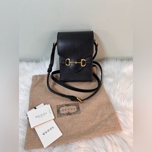Gucci Horsebit 1955 mini bag black
